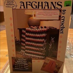 Afghans to Crochet Pattern Book